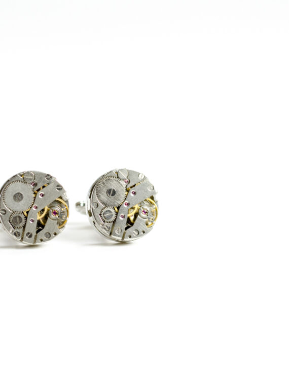 OH Selection watch mechanism cufflinks – Brut