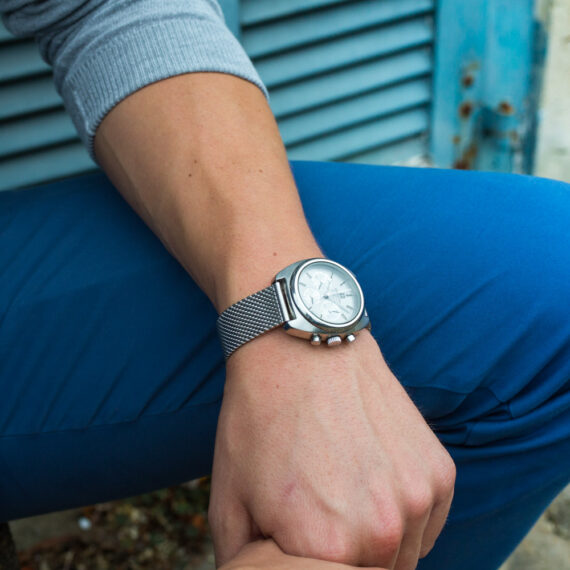 Bracelet pour montre Mesh en acier inoxydable Joseph Bonnie