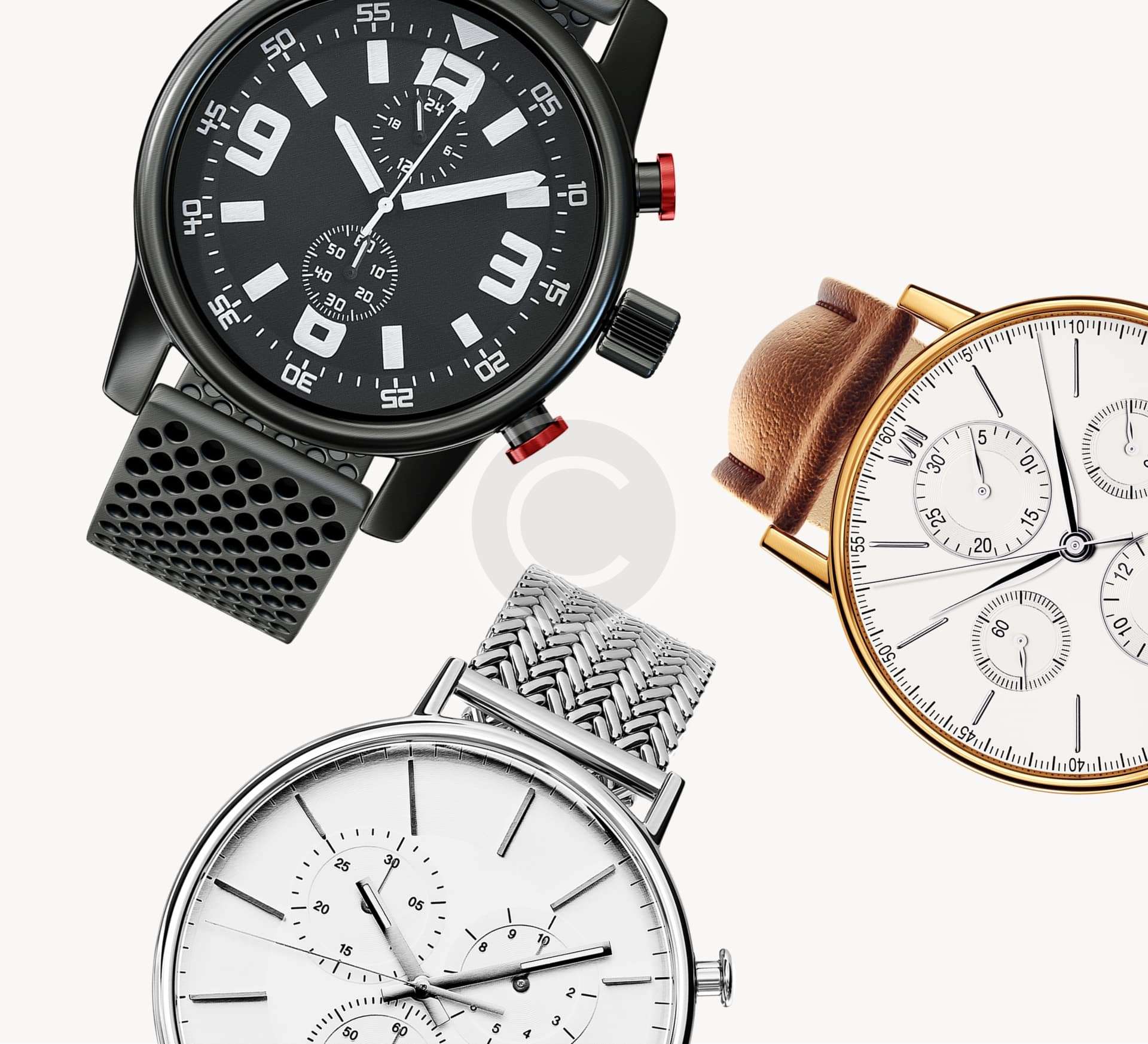Services d’entretien de montres appropriés