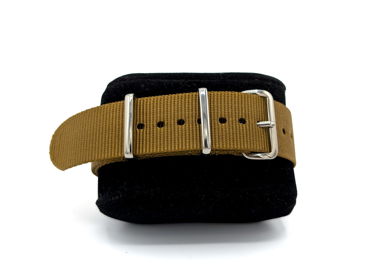 Bracelet NATO Militaire marron kaki