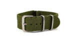 Bracelet NATO montre Militaire khaki foncé BNMKF
