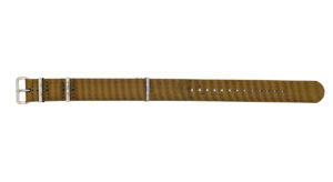 Bracelet miltaire NATO Kaki marron BNMKH