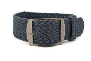 Bracelet montre Perlon gris