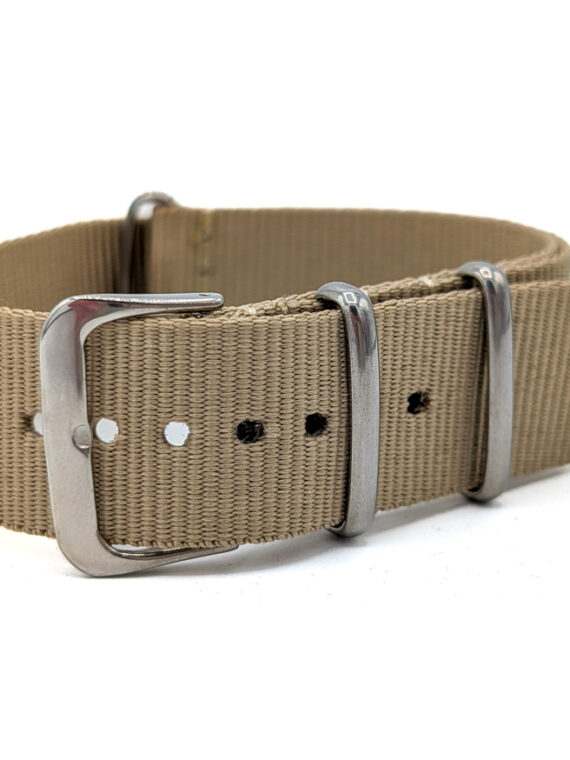 Bracelet montre militaire NATO sable