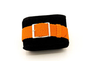 Bracelet montre orange perlon colors