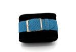 Bracelet montre perlon colors bleu ciel