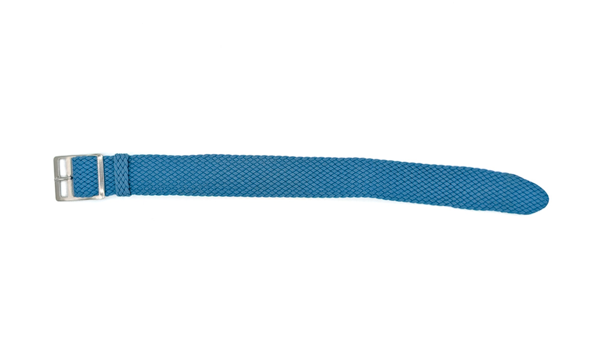 Bracelet nato perlon colors bleu ciel