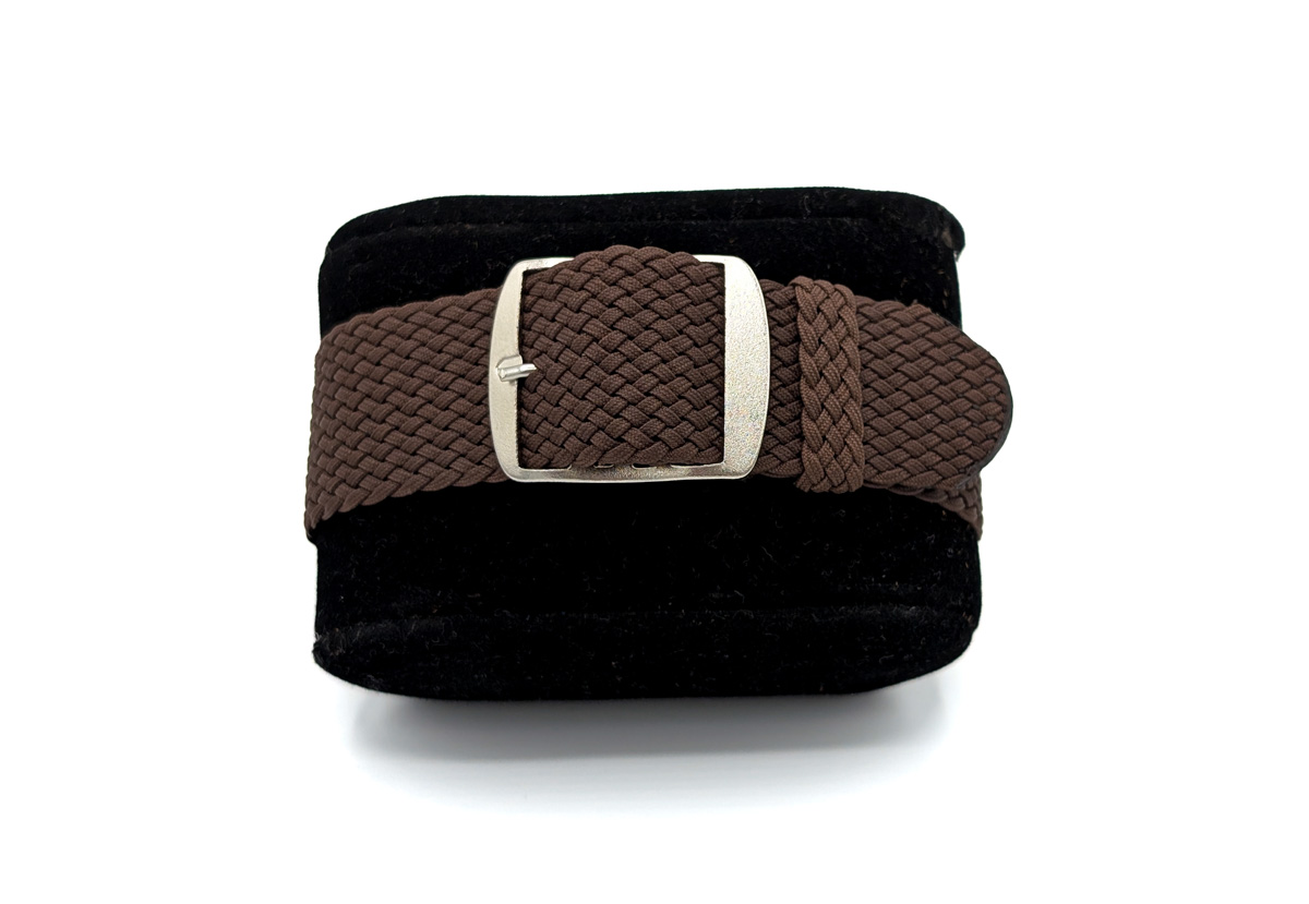 Bracelet perlon classic marron