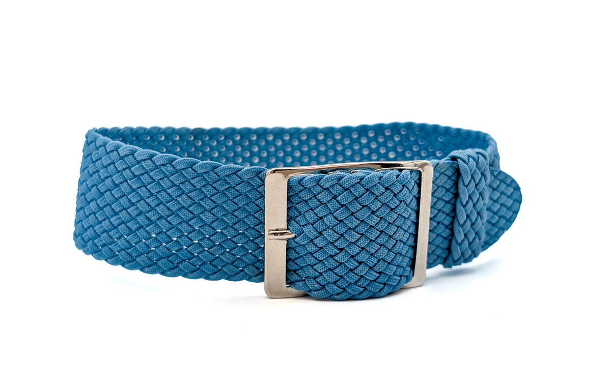 Bracelet perlon colors bleu ciel