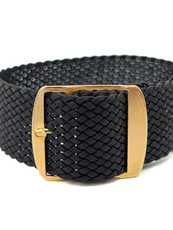 Bracelet perlon noir classic