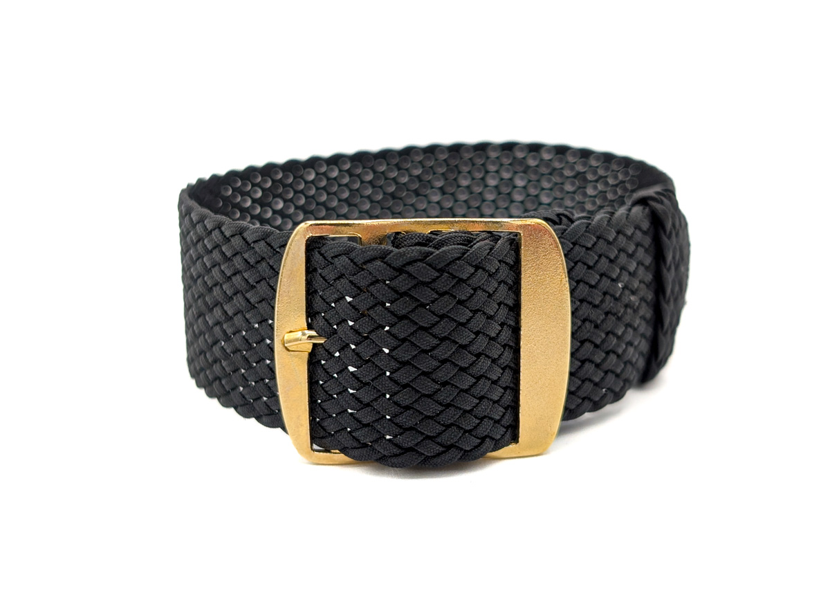 Bracelet perlon noir classic
