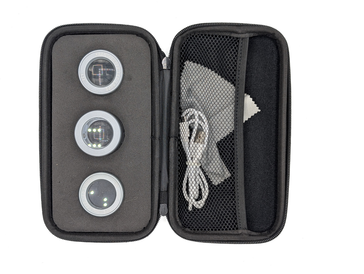 Kit loupe horloger LED