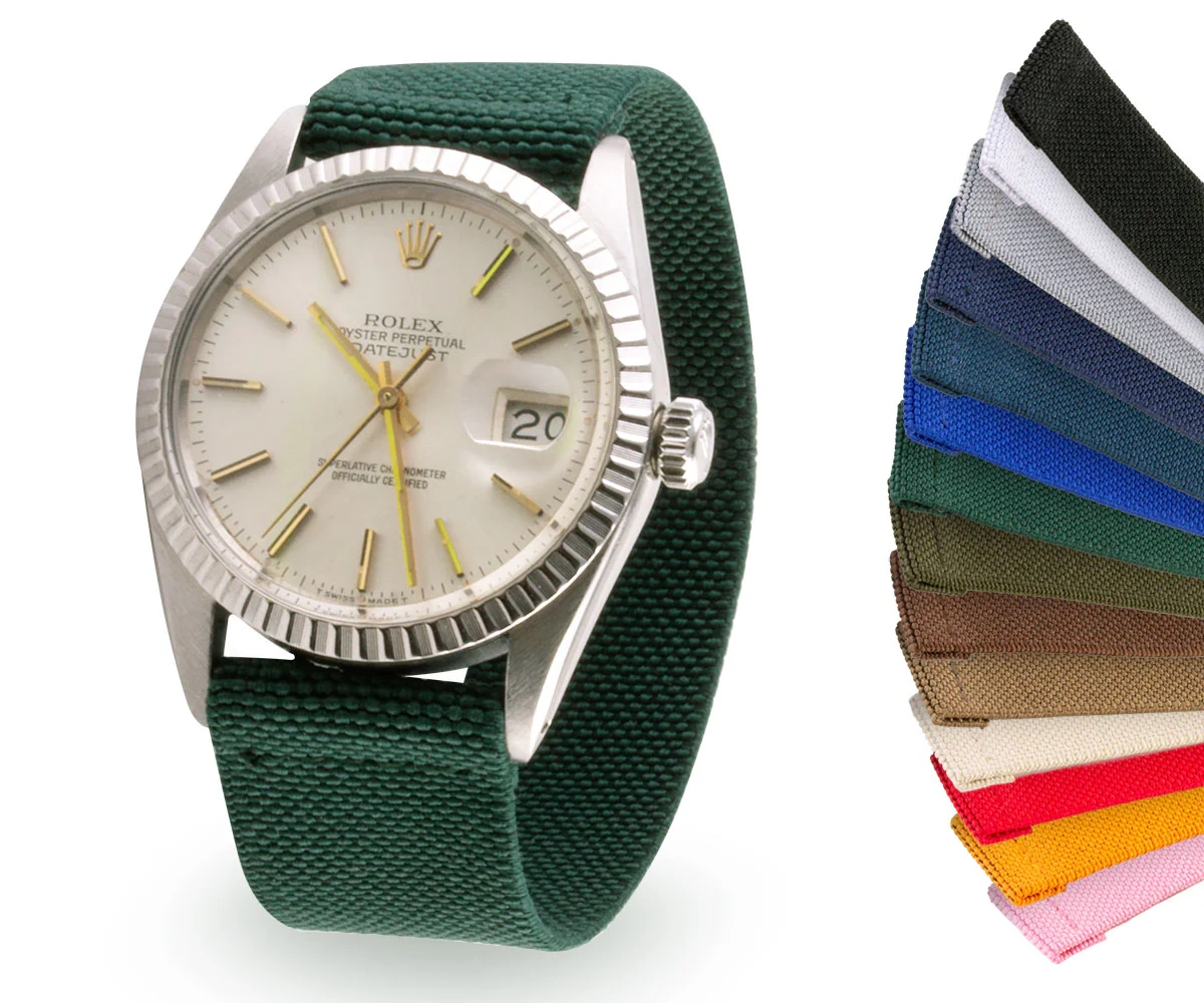 Bracelet de montre en tissu