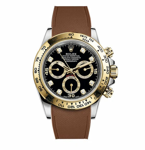 rolex-Daytona-oyster-rubber-rstrap-marron