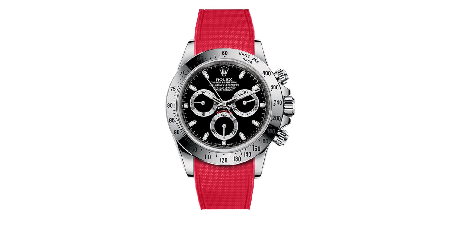 rolex-Daytona-oyster-rubber-rstrap-rouge