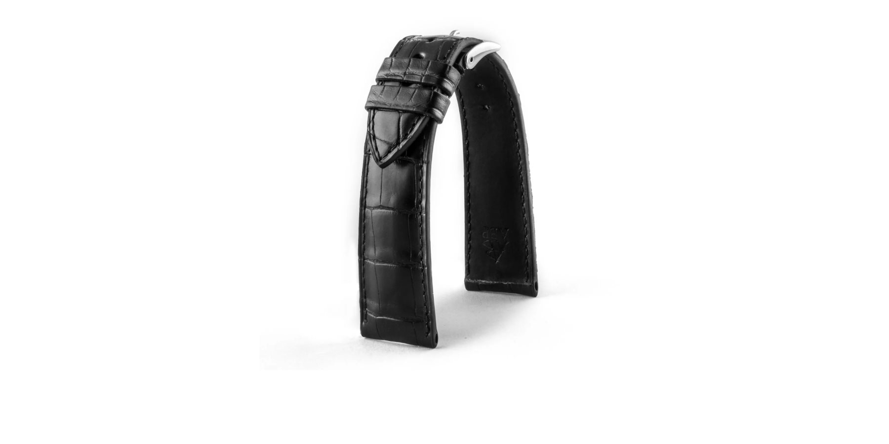 Bracelet-montre-classique-essential-alligator- noir