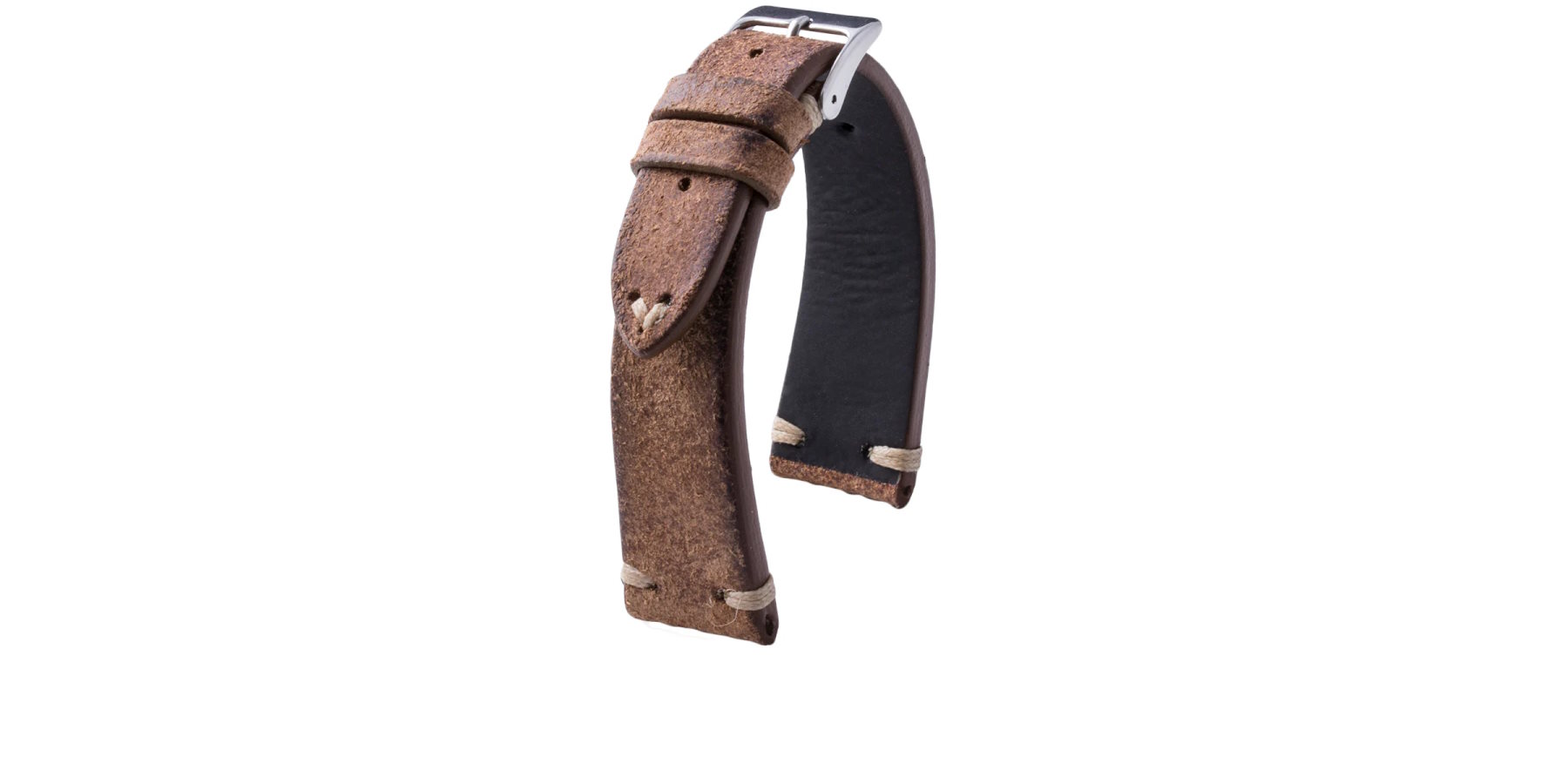 RC-05-VINTAGE-ROLEX-OYSTER-SUBMARINE-VEAU-BRACELET-MONTRE-STRAP-WATCHBAND-WATCH marron sable