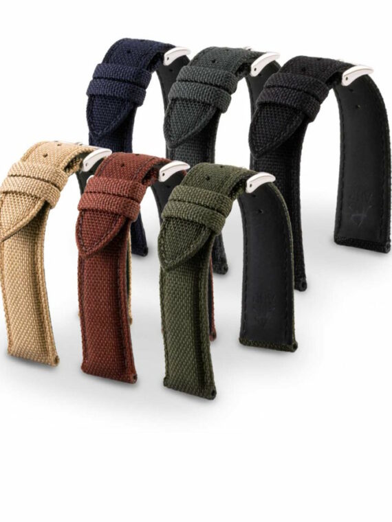 bracelet-montre-tissu-cordura