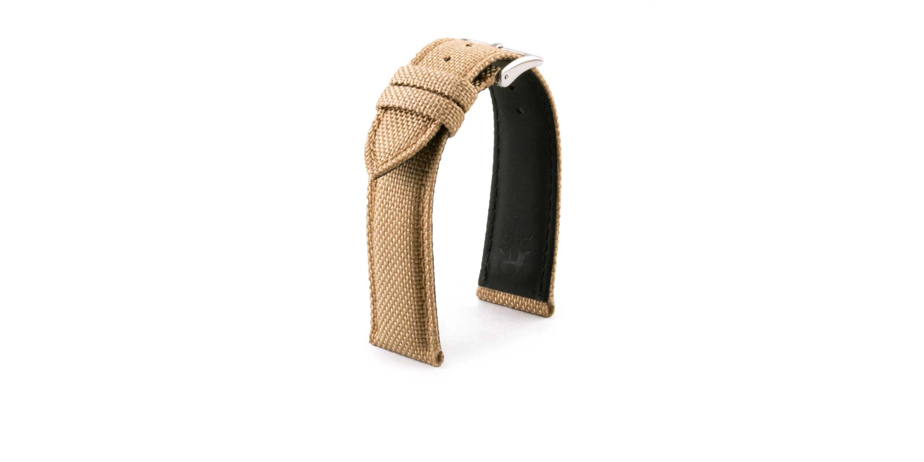 bracelet-montre-tissu-cordura-beige