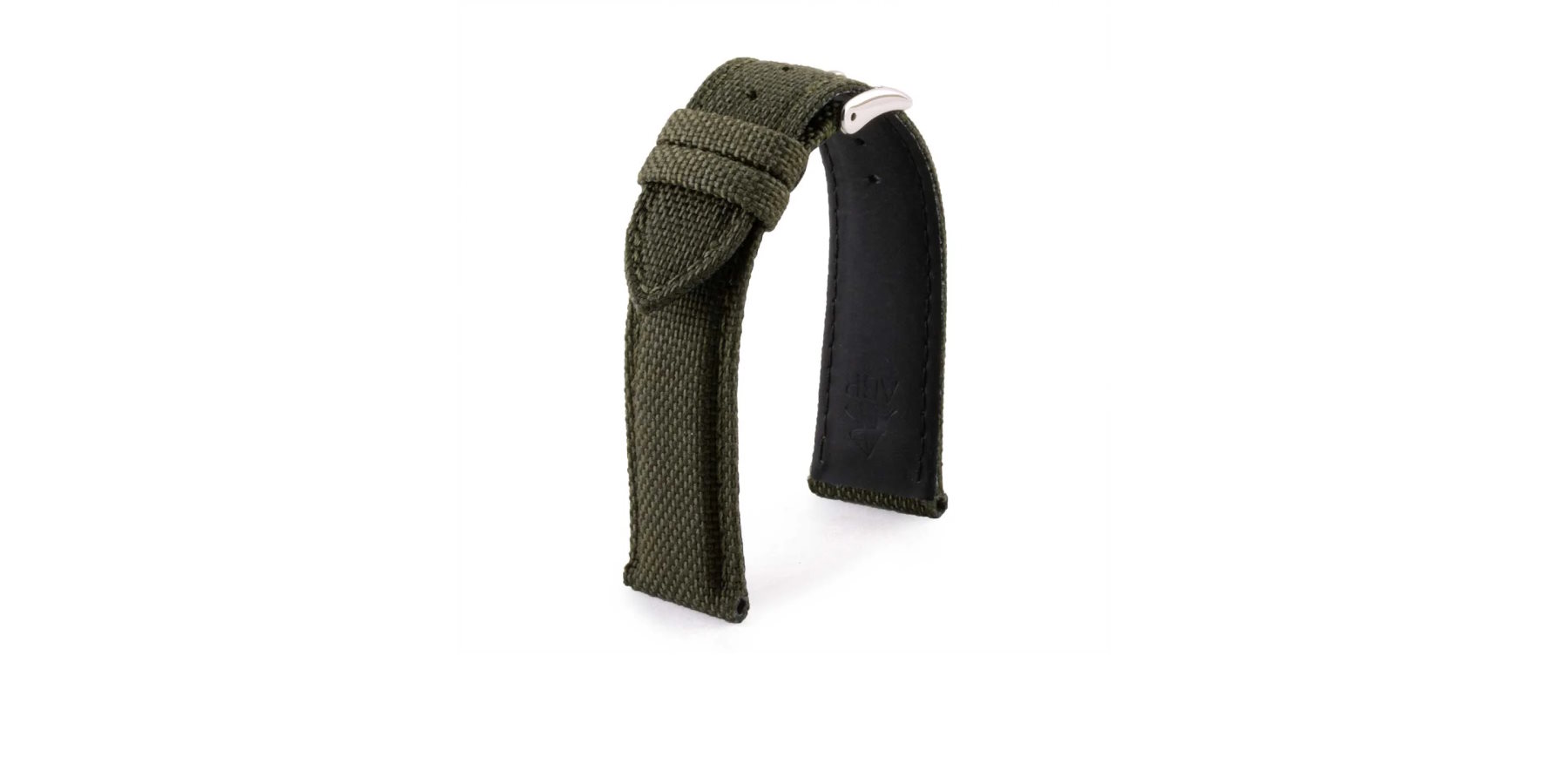 bracelet-montre-tissu-cordura-kaki