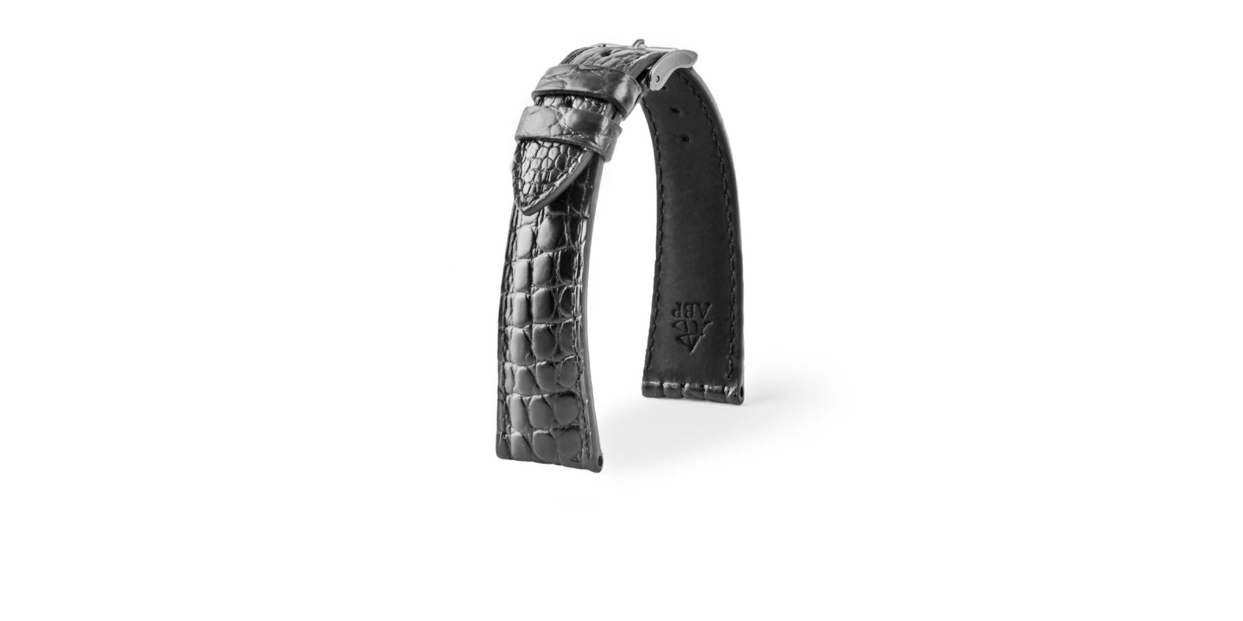bracelet stock croco gris