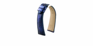 bracelet-watch-band-autruche-ostrich-bleu-blue-shiny