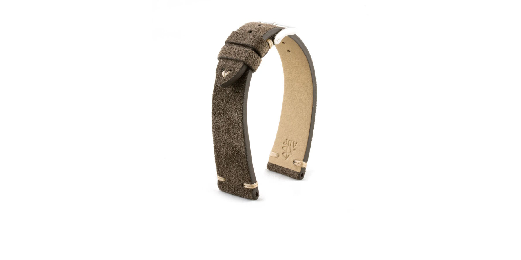 bracelet-watch-band-strap-veau-calf-suede-nubuck-taupe
