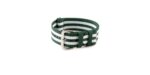 natocean-nato-bracelet-montre-watch-strap-nylon-fabric-recycle-vert-green-blanc-white