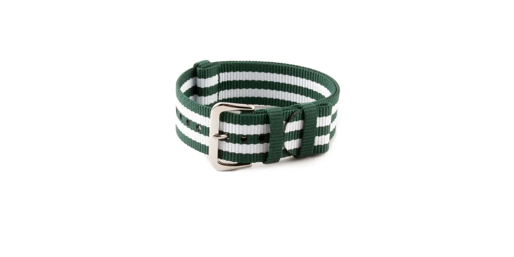 natocean-nato-bracelet-montre-watch-strap-nylon-fabric-recycle-vert-green-blanc-white