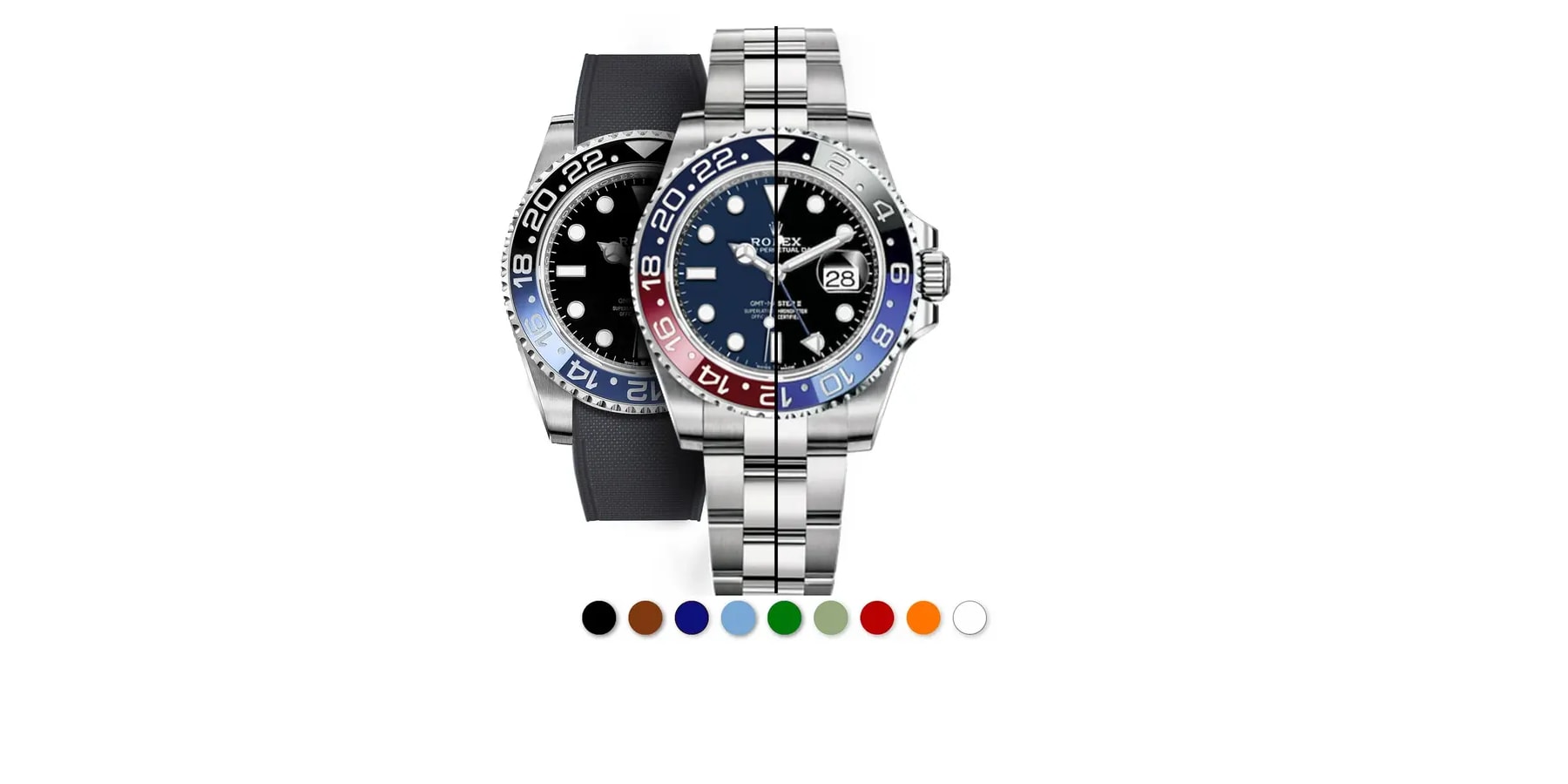 rolex-GMT-Master-II-ceramic-oyster-rubber-rstrap