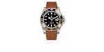 rolex-GMT-Master-II-ceramic-rubber-rstrap-marron