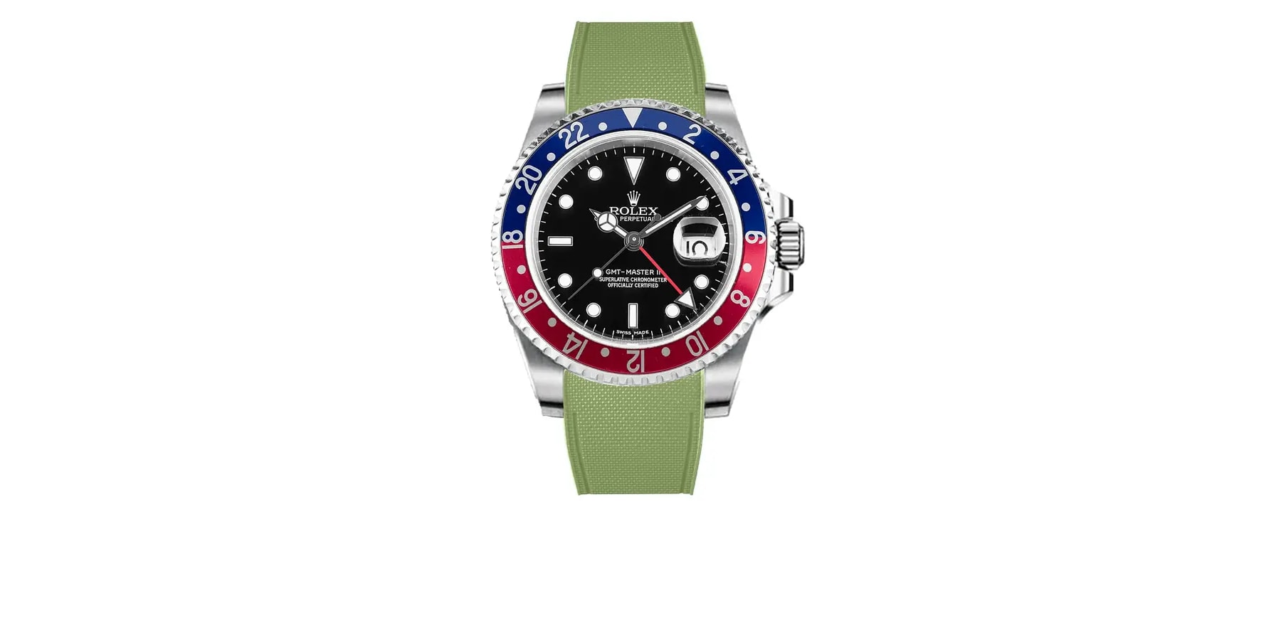 rolex-GMT-Master-II-non-ceramic-rubber-rstrap-kaki