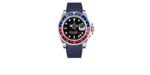 rolex-GMT-Master-II-non-ceramic-rubber-rstrap-navy