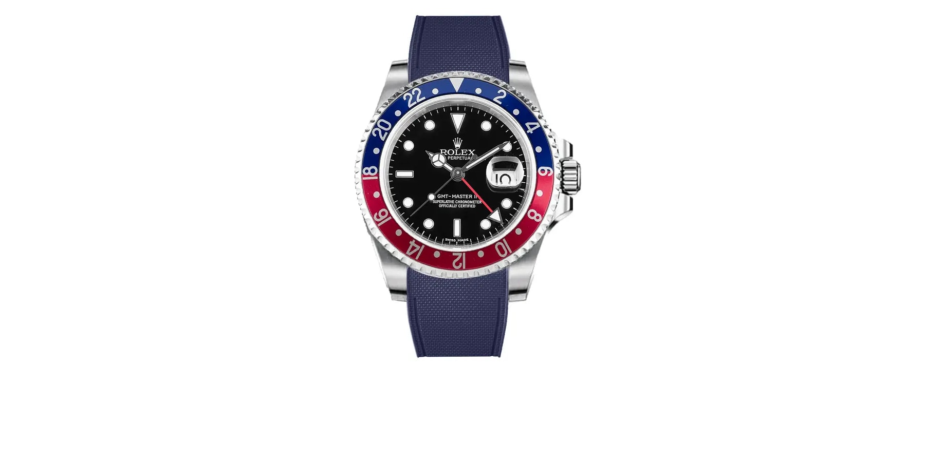 rolex-GMT-Master-II-non-ceramic-rubber-rstrap-navy