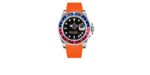 rolex-GMT-Master-II-non-ceramic-rubber-rstrap-orange