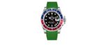 rolex-GMT-Master-II-non-ceramic-rubber-rstrap-vert