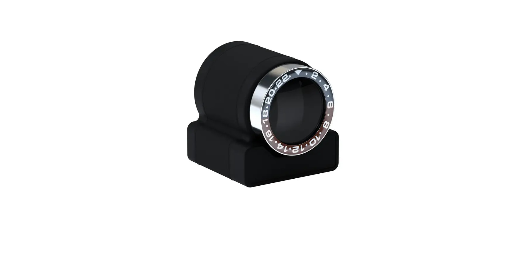 rotor-one-black-sport-black-brown-watchwinder-side-view