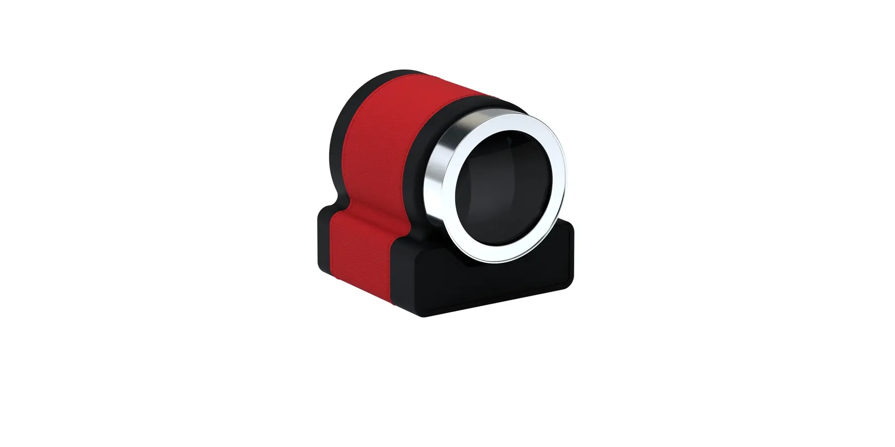 rotor-one-red-chrome-watchwinder-side-view