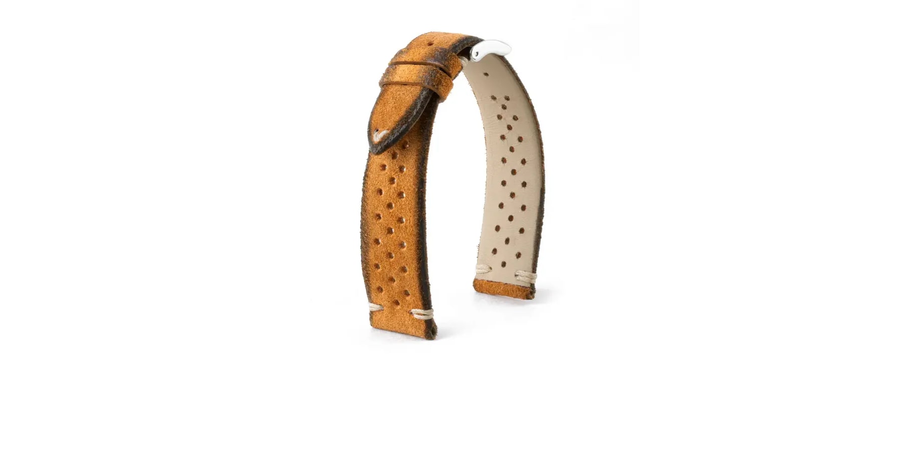 veau-suede-calf-marron-clair-light-brown-driver-bracelet-montre-watch-band-strap