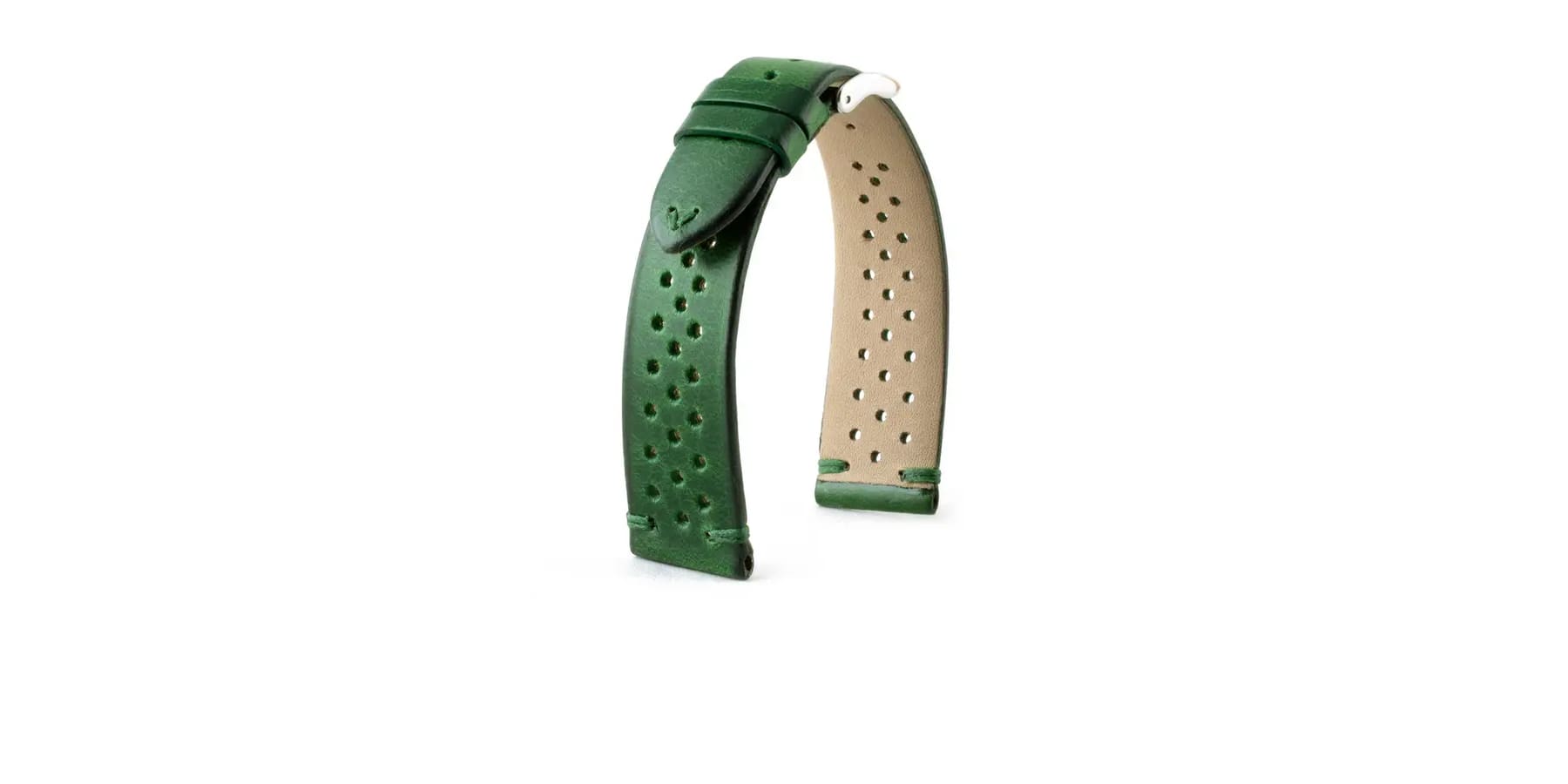 veau-vieilli-aged-calf-vert-green-driver-bracelet-montre-watch-band-strap