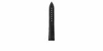 Bracelet de montre Bouveret en cuir d'alligator vintage Louisiana 4012 noir