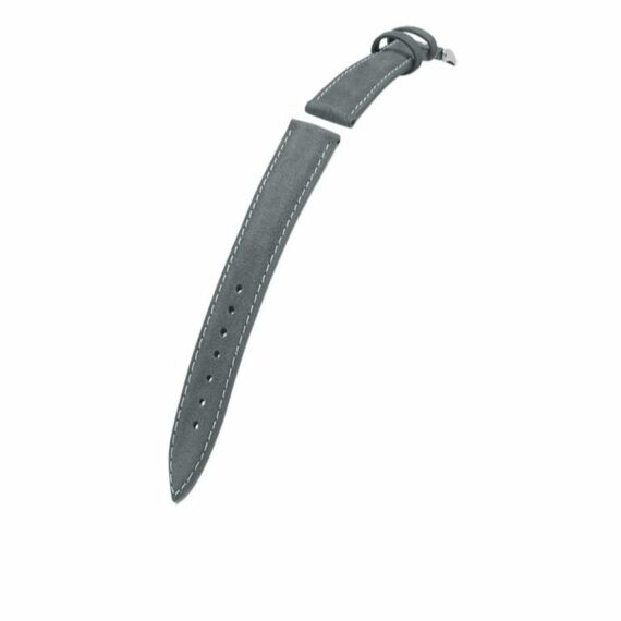Bracelet de montre Bouveret en cuir de taurillon nubucké Capitole 4701