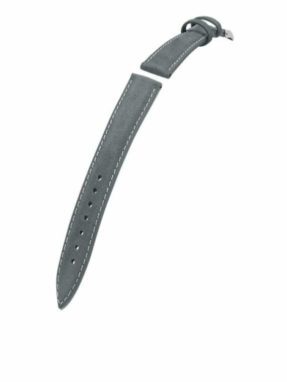 Bracelet de montre Bouveret en cuir de taurillon nubucké Capitole 4701