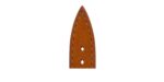 Bracelet de montre Bouveret en cuir de taurillon nubucké Capitole 4701 Cognac