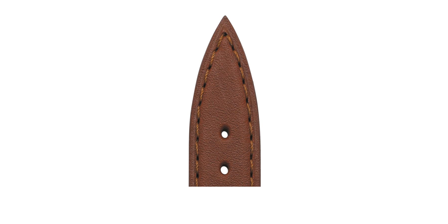 Bracelet de montre Bouveret en cuir de veau barenia Bastille 4441 Cognac