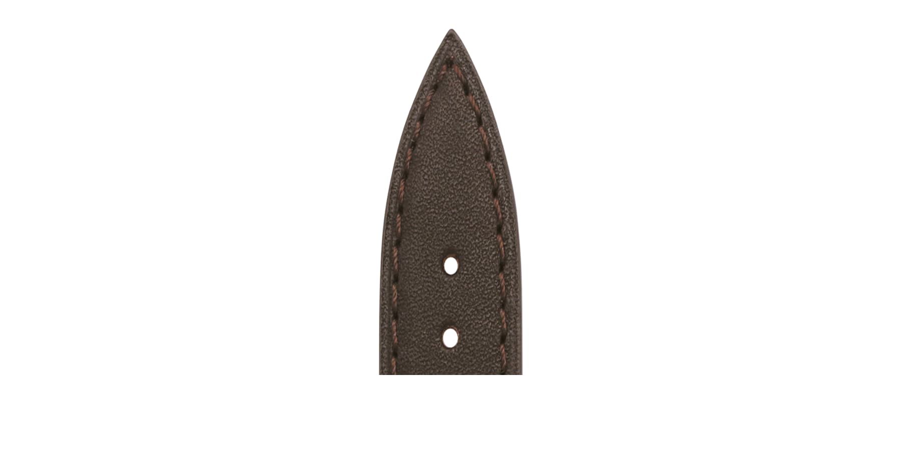 Bracelet de montre Bouveret en cuir de veau barenia Bastille 4441 Marron Vison