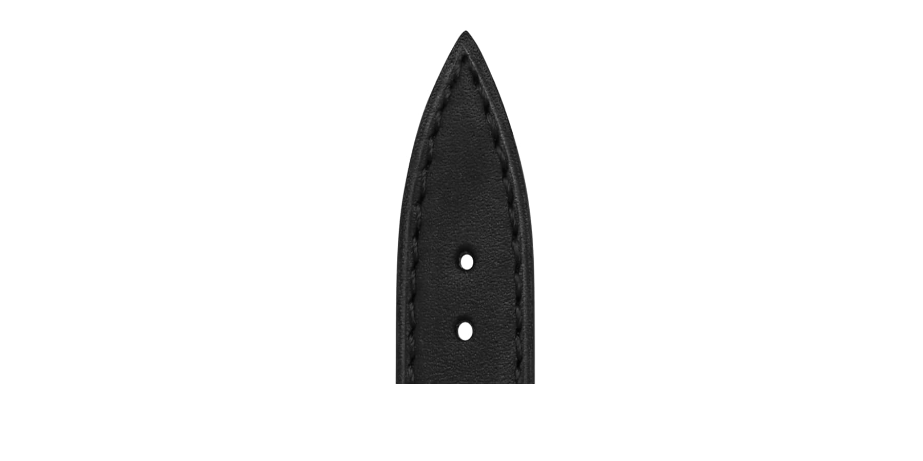 Bracelet de montre Bouveret en cuir de veau barenia Bastille 4441 noir