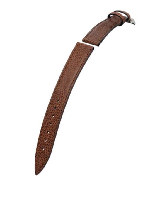 Bracelet de montre Bouveret en cuir de veau grain dauphin Dauphine 4462