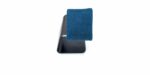 Support de montre aluminium noir et bleu