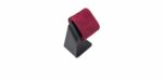 Watch Stand aluminium noir et bordeaux